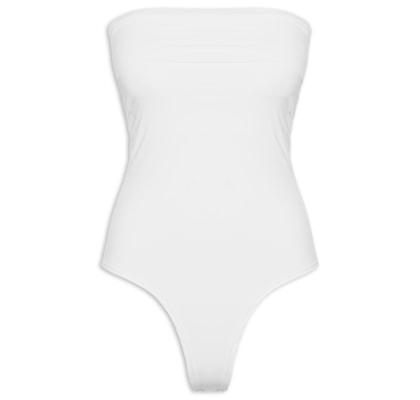 Body Feminino Tomara que Caia em Poliamida – Branco