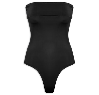Body Feminino Tomara que Caia em Poliamida – Preto