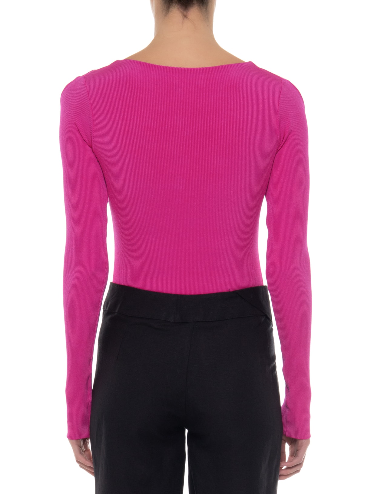 Body Fenda Frontal Viés Rosa Ostra Brasil