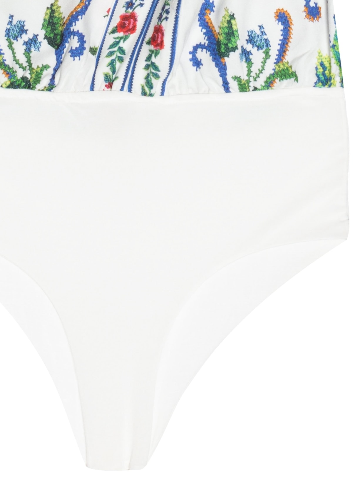 Body Flor Realeza Azul Farm