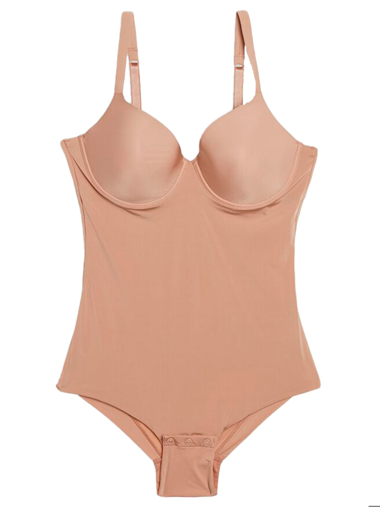 Body Francesca Em Microfibra Ultralight - Natural