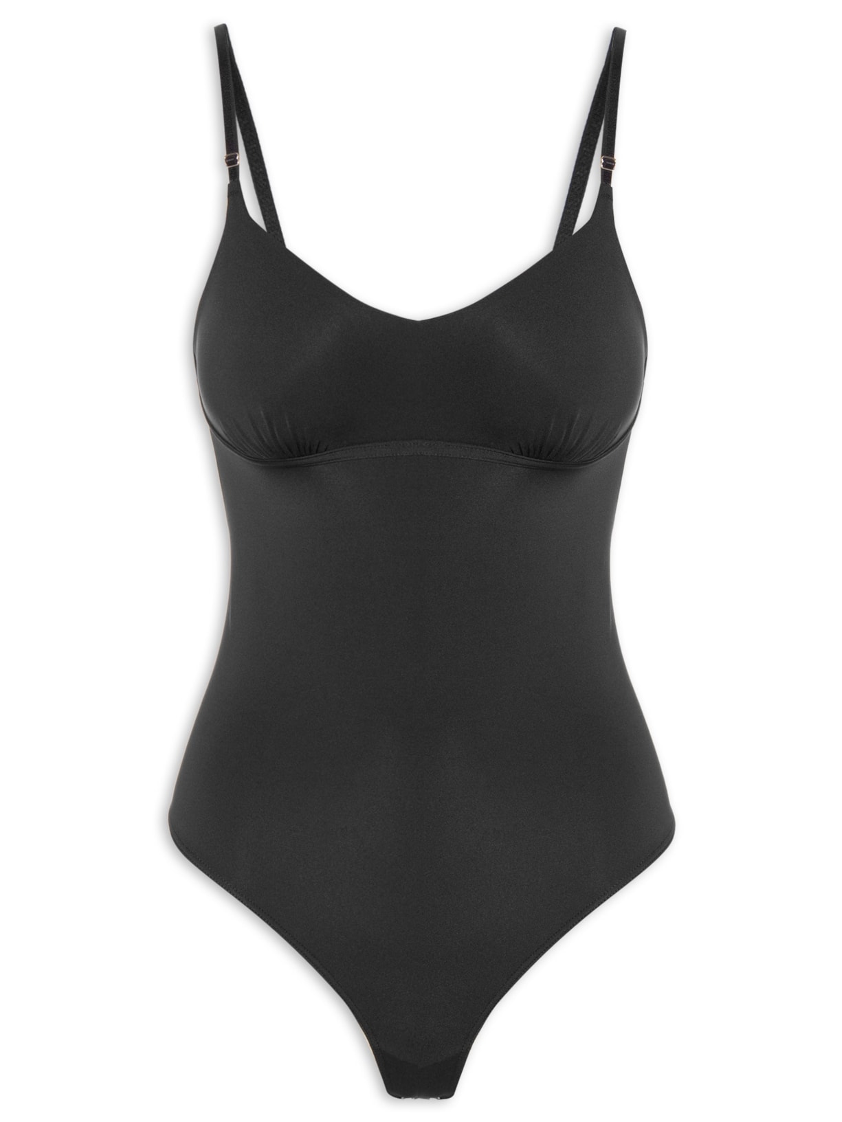 Body Franzido Micro Intense Power Preto Calvin Klein Underwear