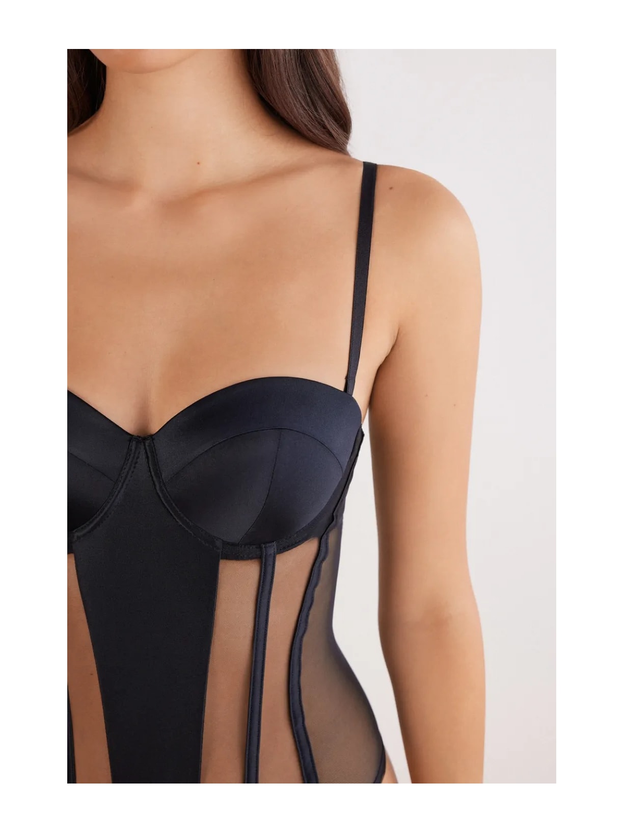 Body Giada Handcrafted Luxury Preto Intimissimi