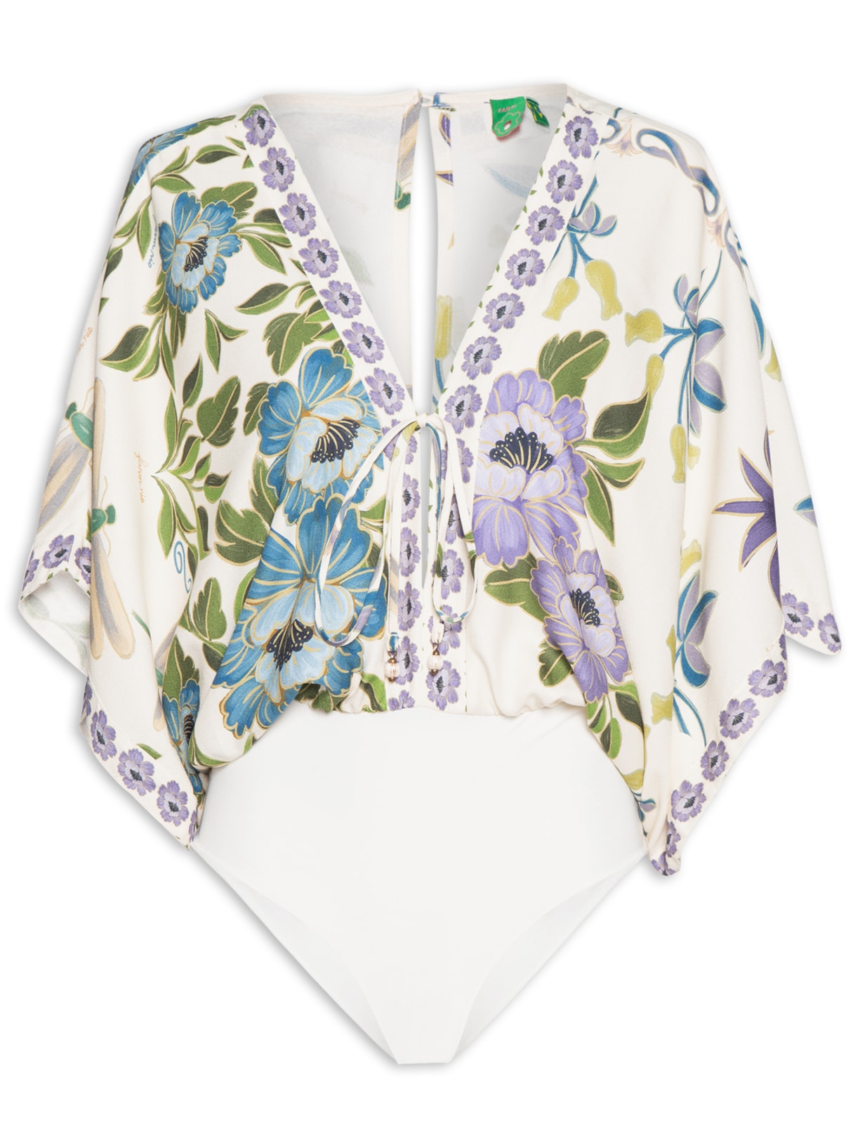 Body Jardim Encantado - Bege