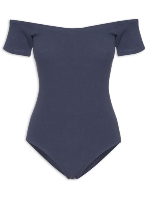 Body Liso - Azul