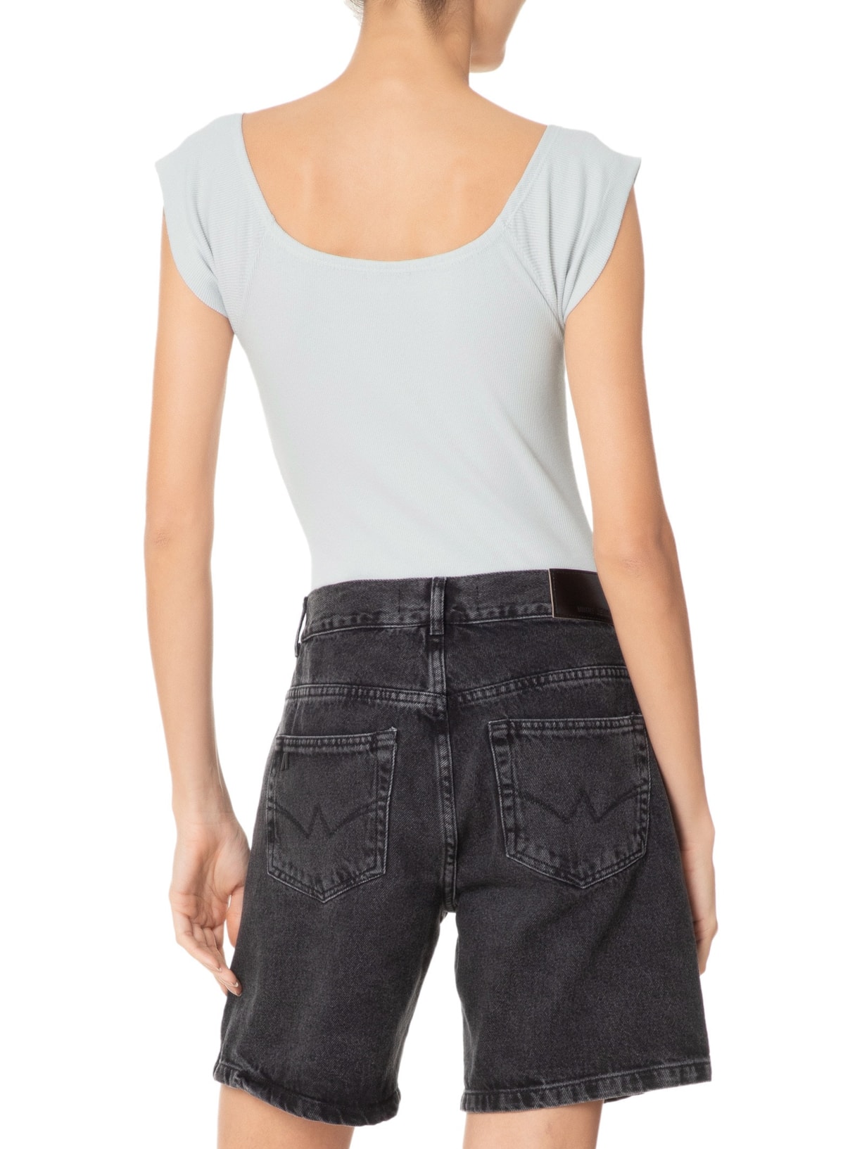 Body Liso Cinza Basiq