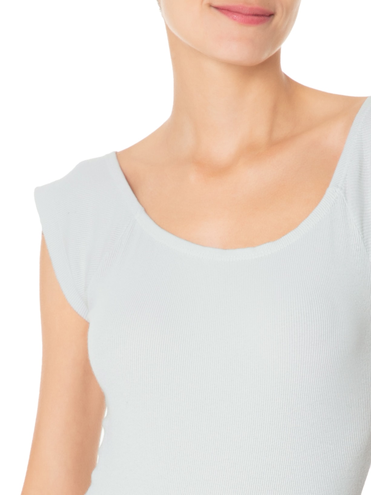 Body Liso Cinza Basiq