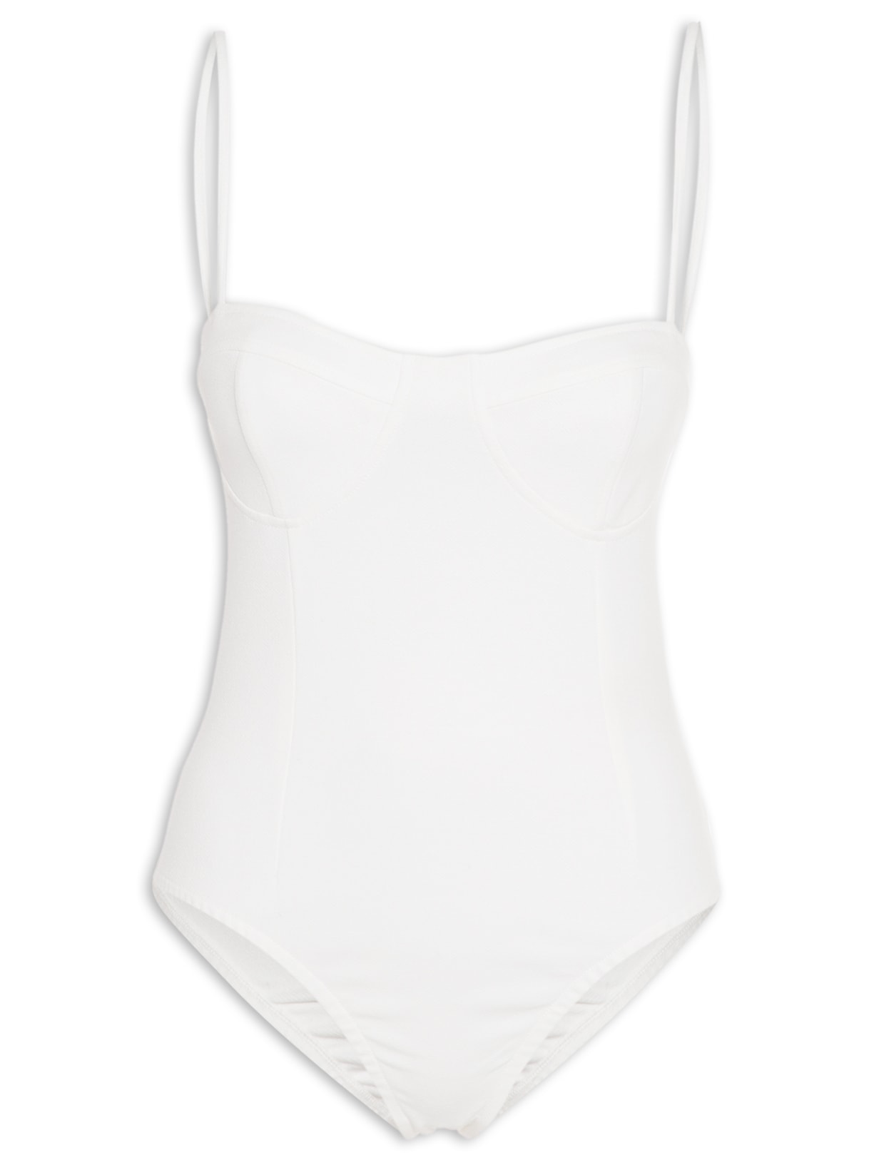 Body Malha Alcinha - Off White