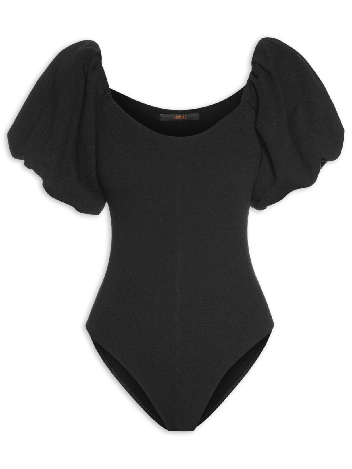 Body Manga Bombom - Preto