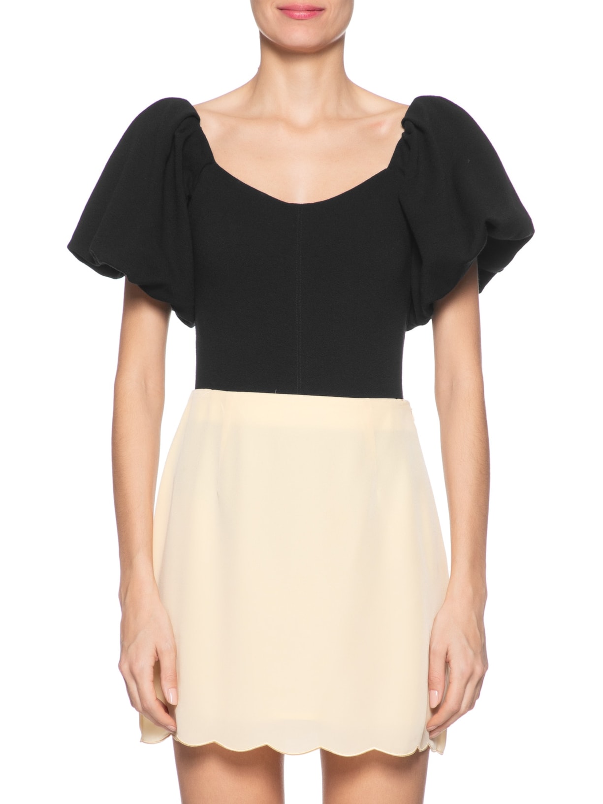 Body Manga Bombom Preto Animale