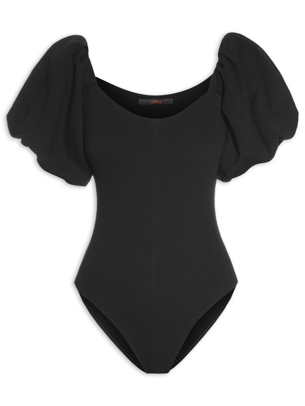 Body Manga Bombom - Preto