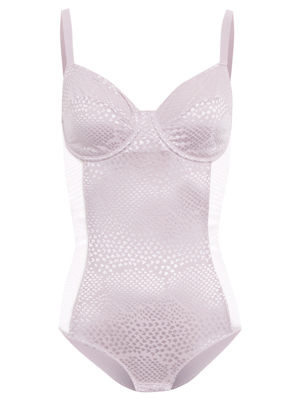 Body Meia Taça Alças - Bege