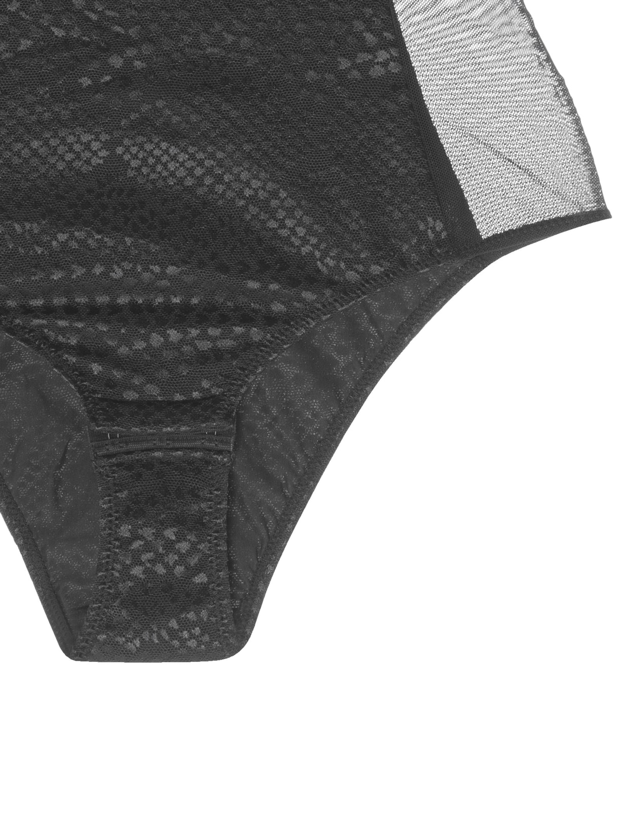 Body Meia Taça Alças Preto Valisere