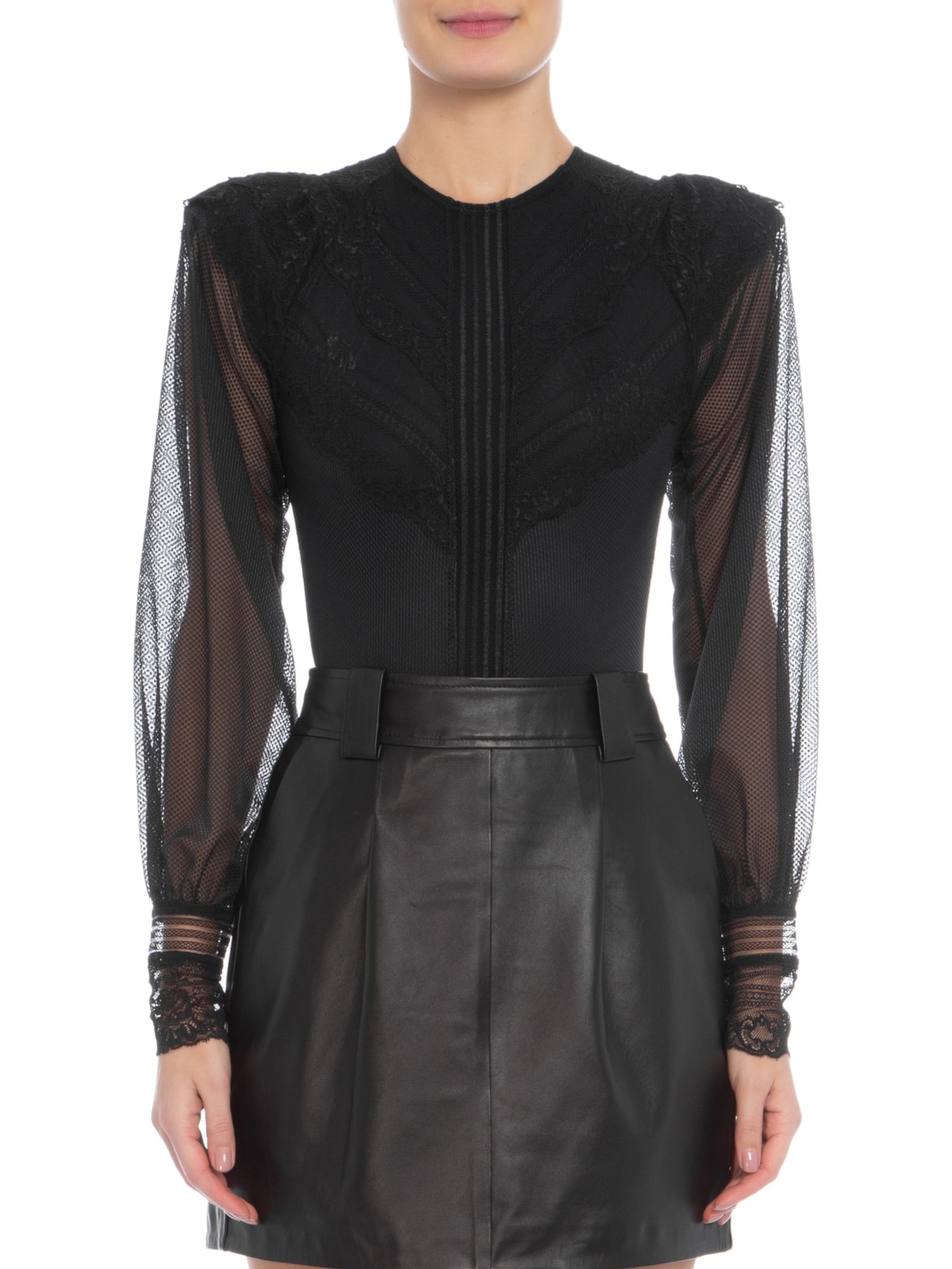 Body Ml Preto Valisere