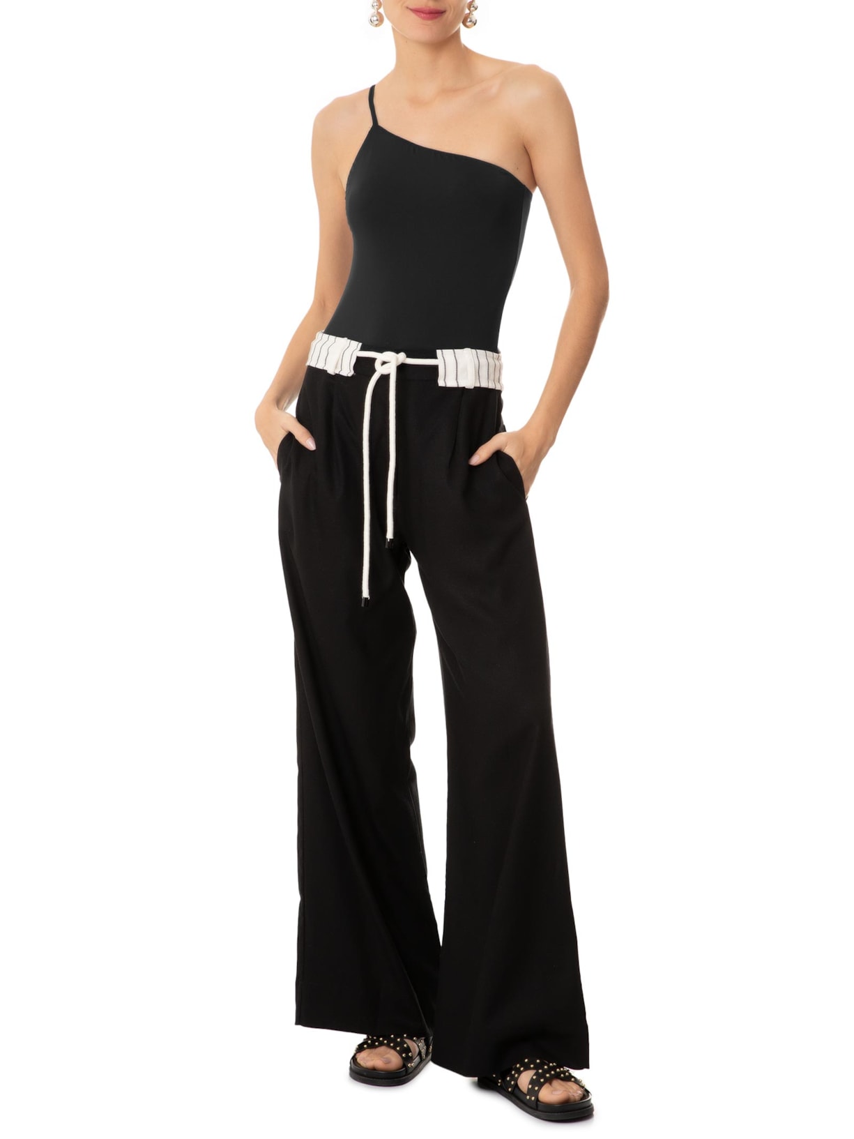 Body Ombro Só Fluity Preto Dress To