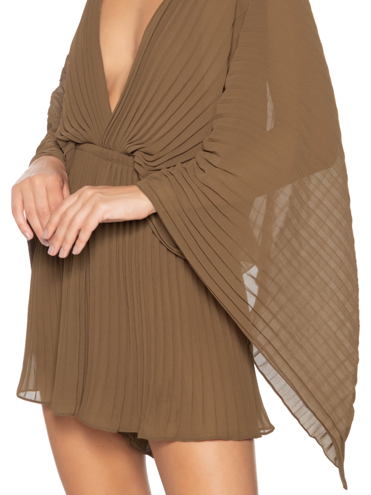 Body Pleats Frevo Marrom Marina Bitu