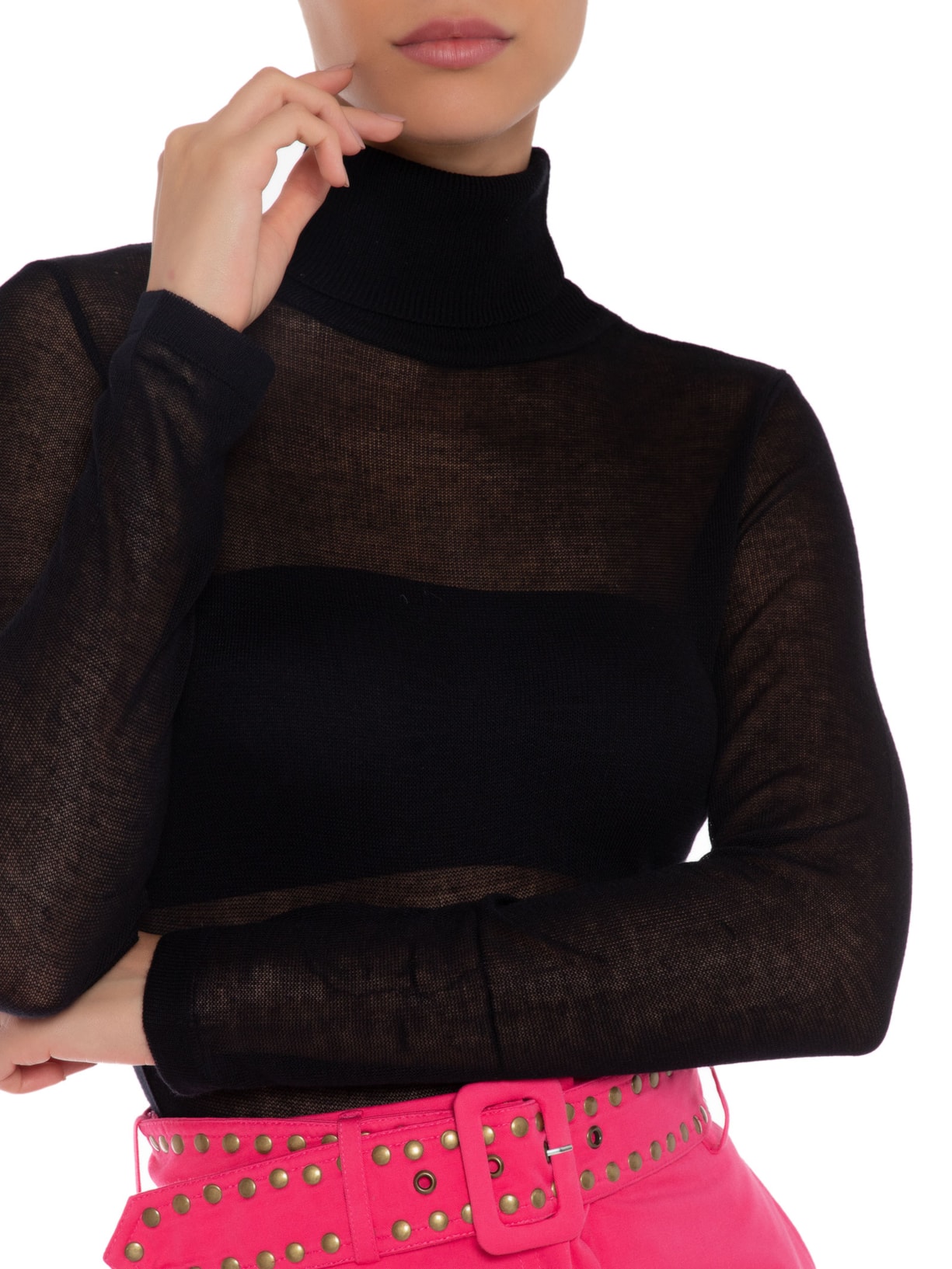 Body Ramer Preto Carol Bassi