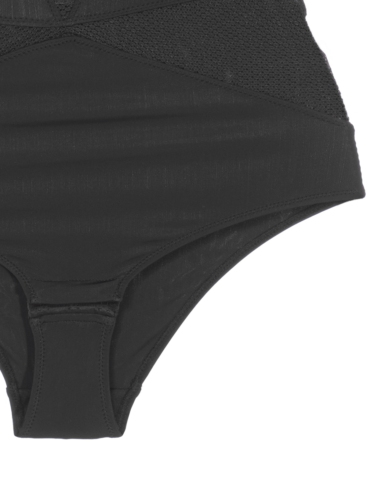 Body Recortes Preto Valisere