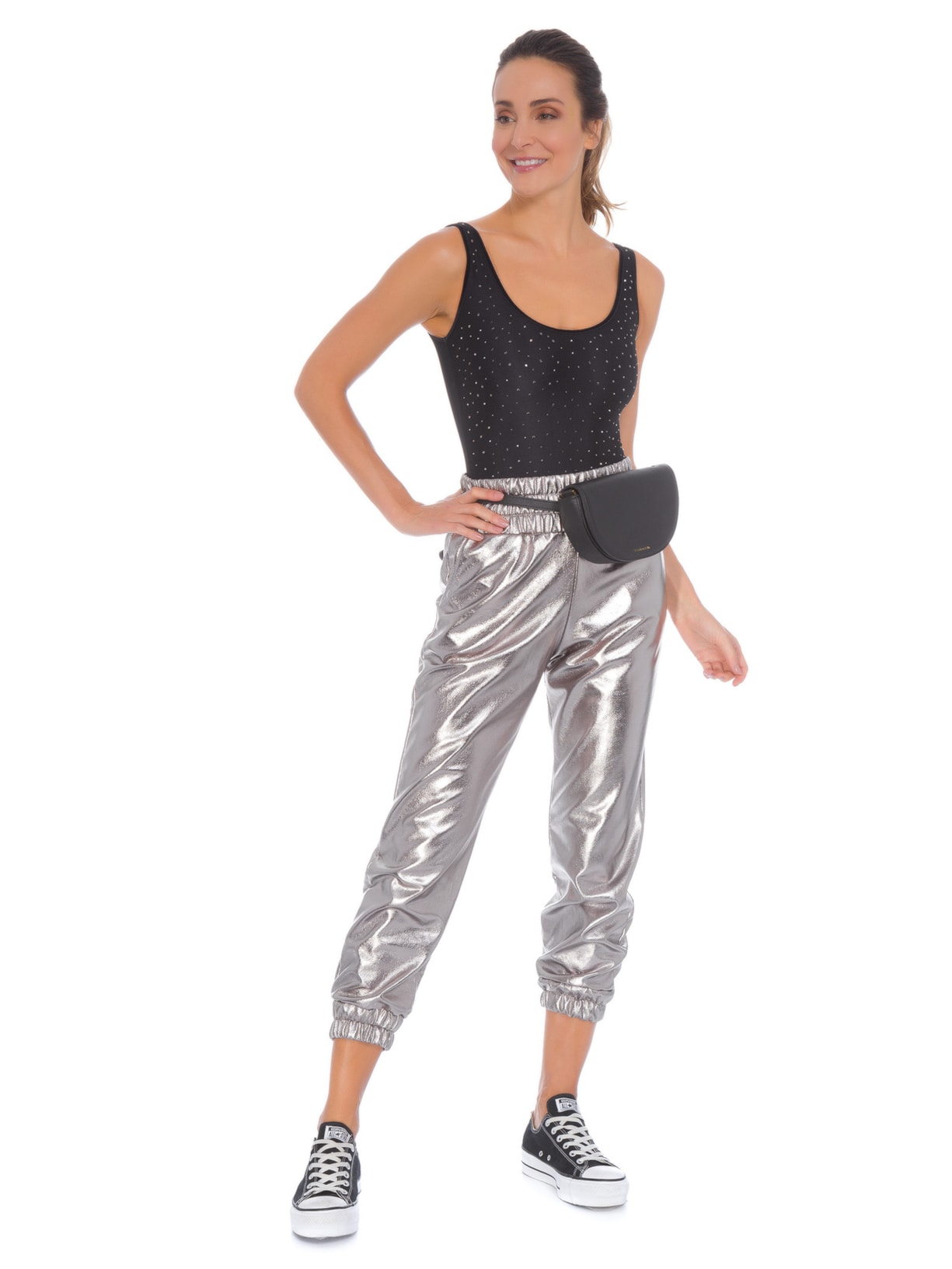 Body Regata Cristal Preto Valisere