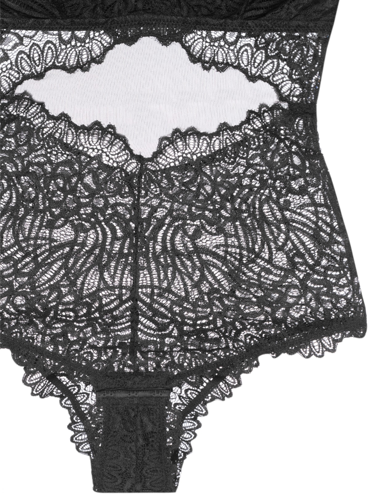 Body Regata Preto Valisere