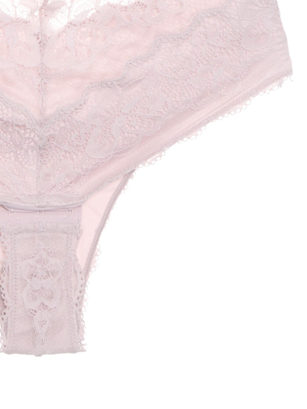 Body Renda Bege Valisere