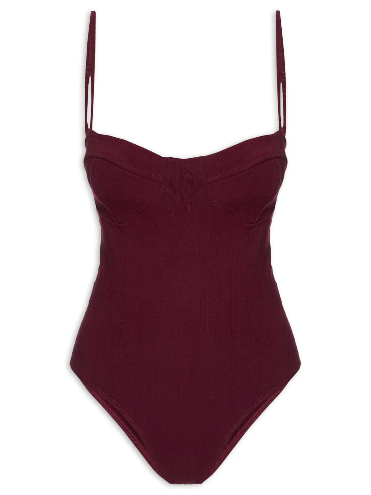 Body Sem Manga - Vermelho