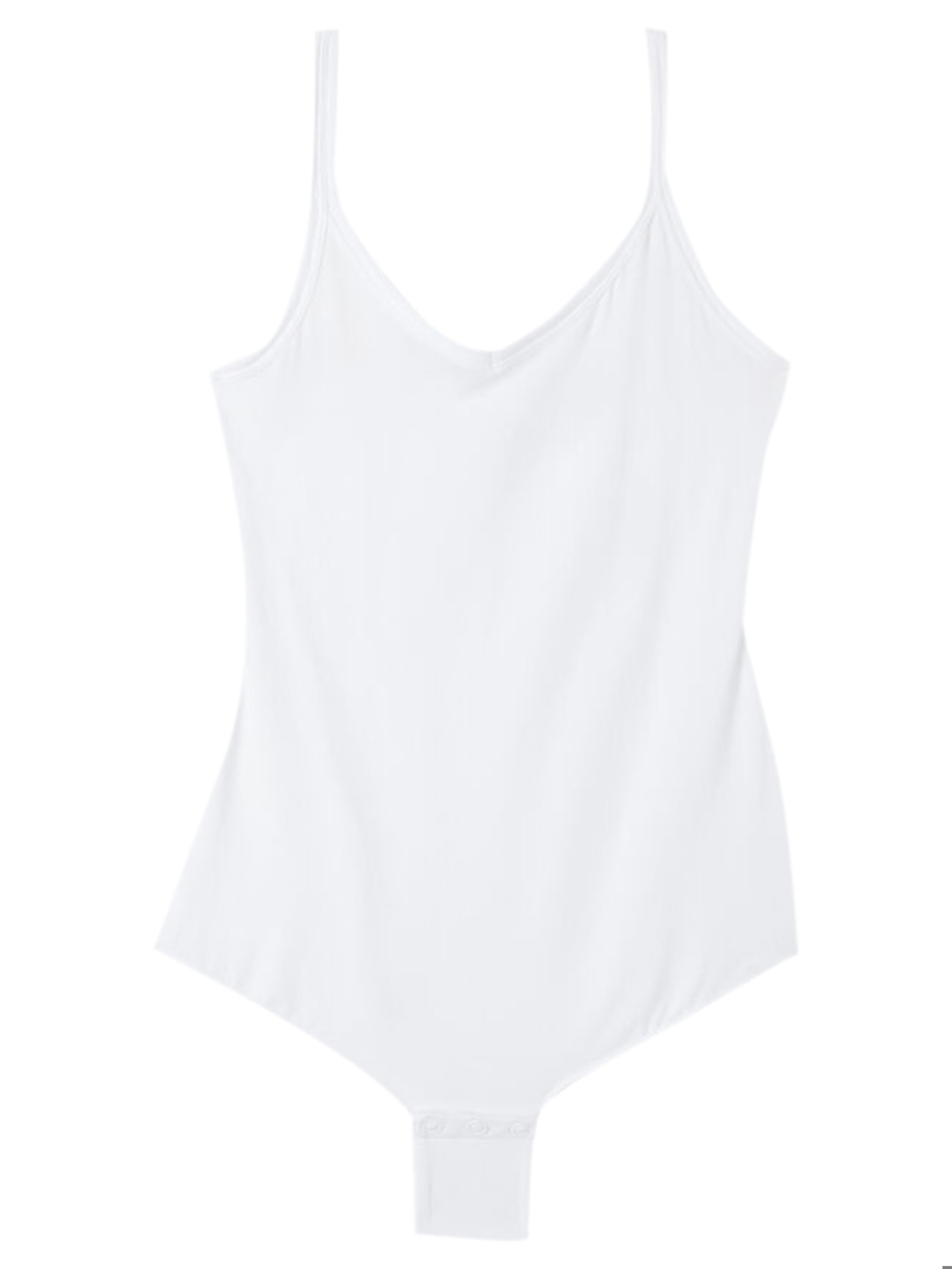 Body Sem Mangas Em Algodão Supima Ultralight - Branco