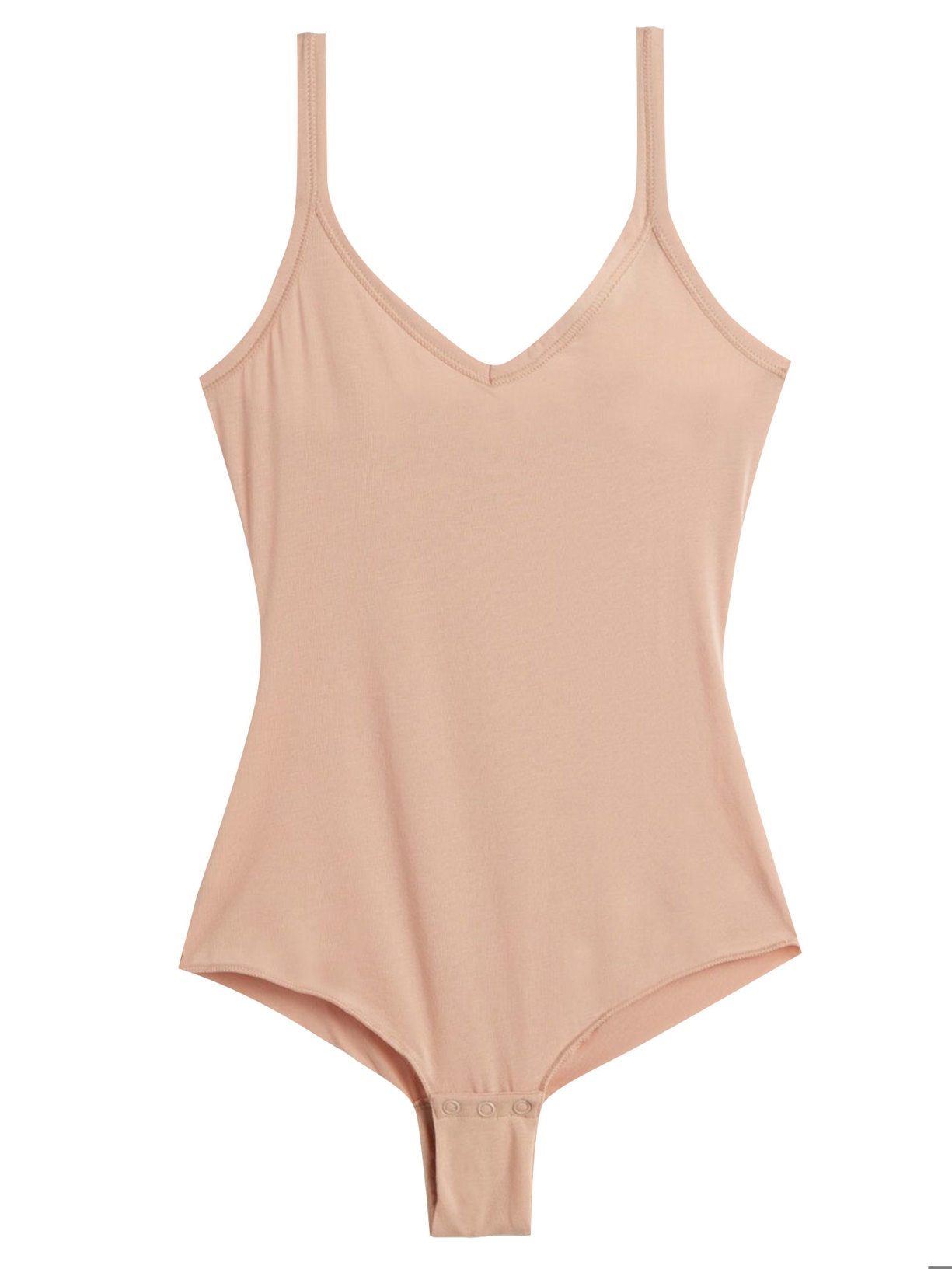 Body Sem Mangas Em Algodão Supima® Ultralight - Bege