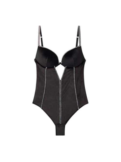 Body Sexy Back Girls Wanna Glisten - Preto