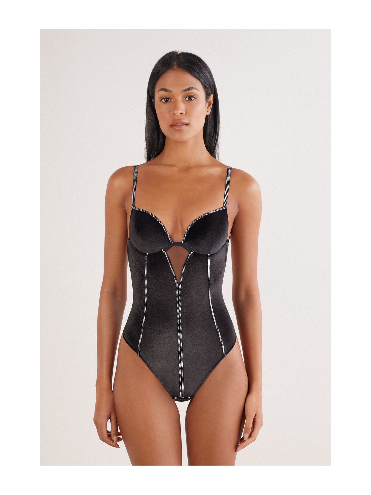 Body Sexy Back Girls Wanna Glisten Preto Intimissimi