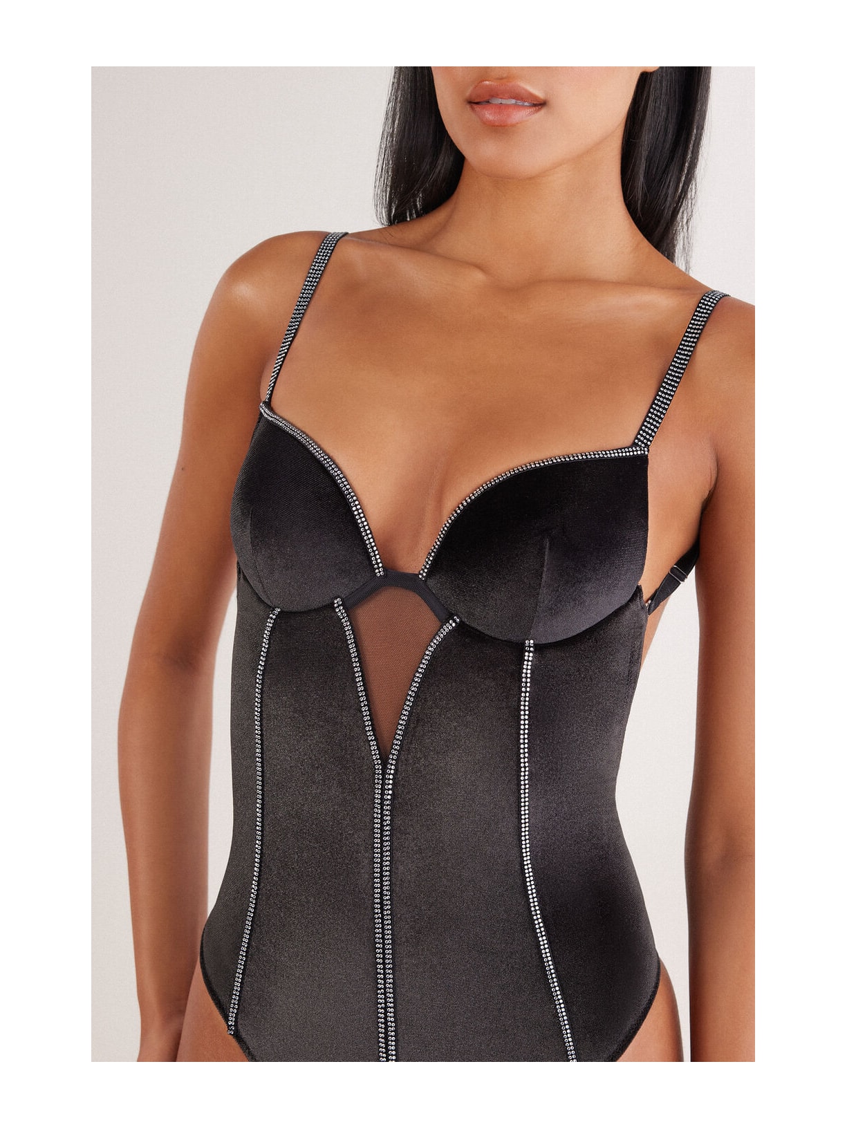 Body Sexy Back Girls Wanna Glisten Preto Intimissimi