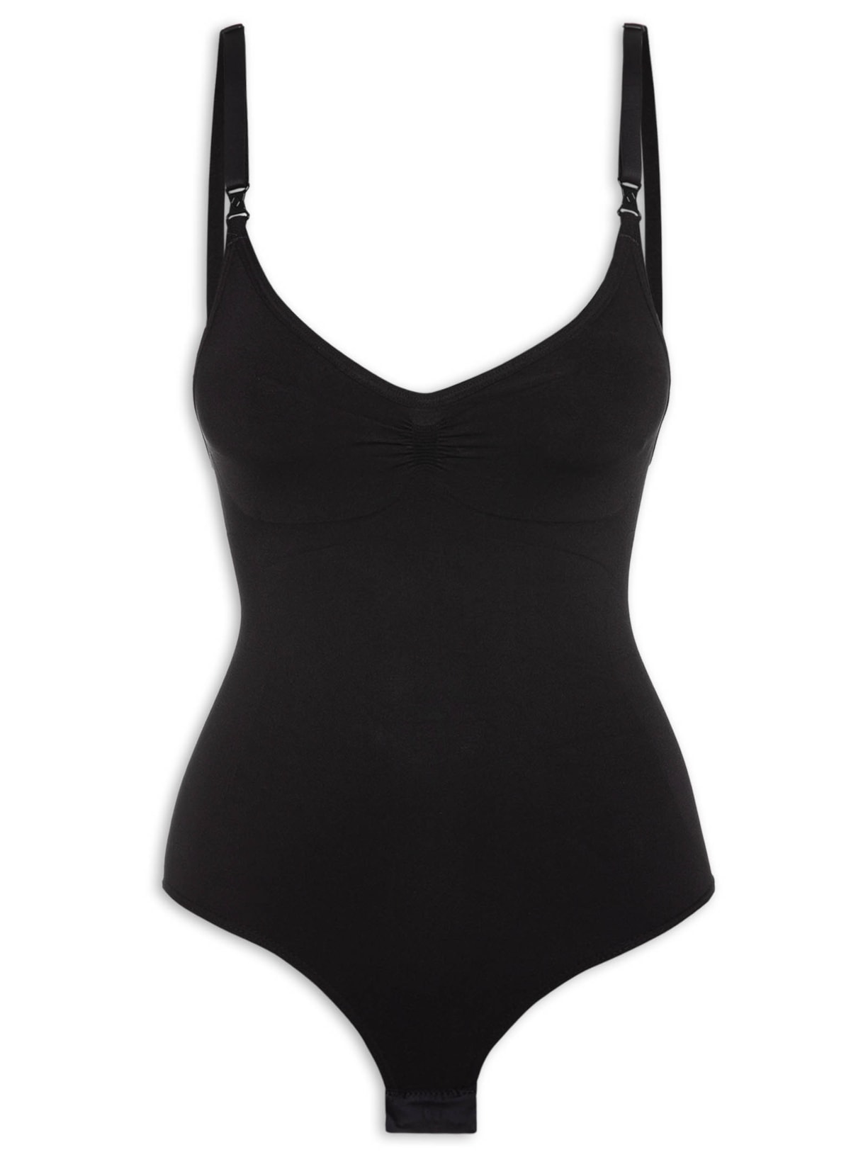 Body Slim Sem Costura - Preto