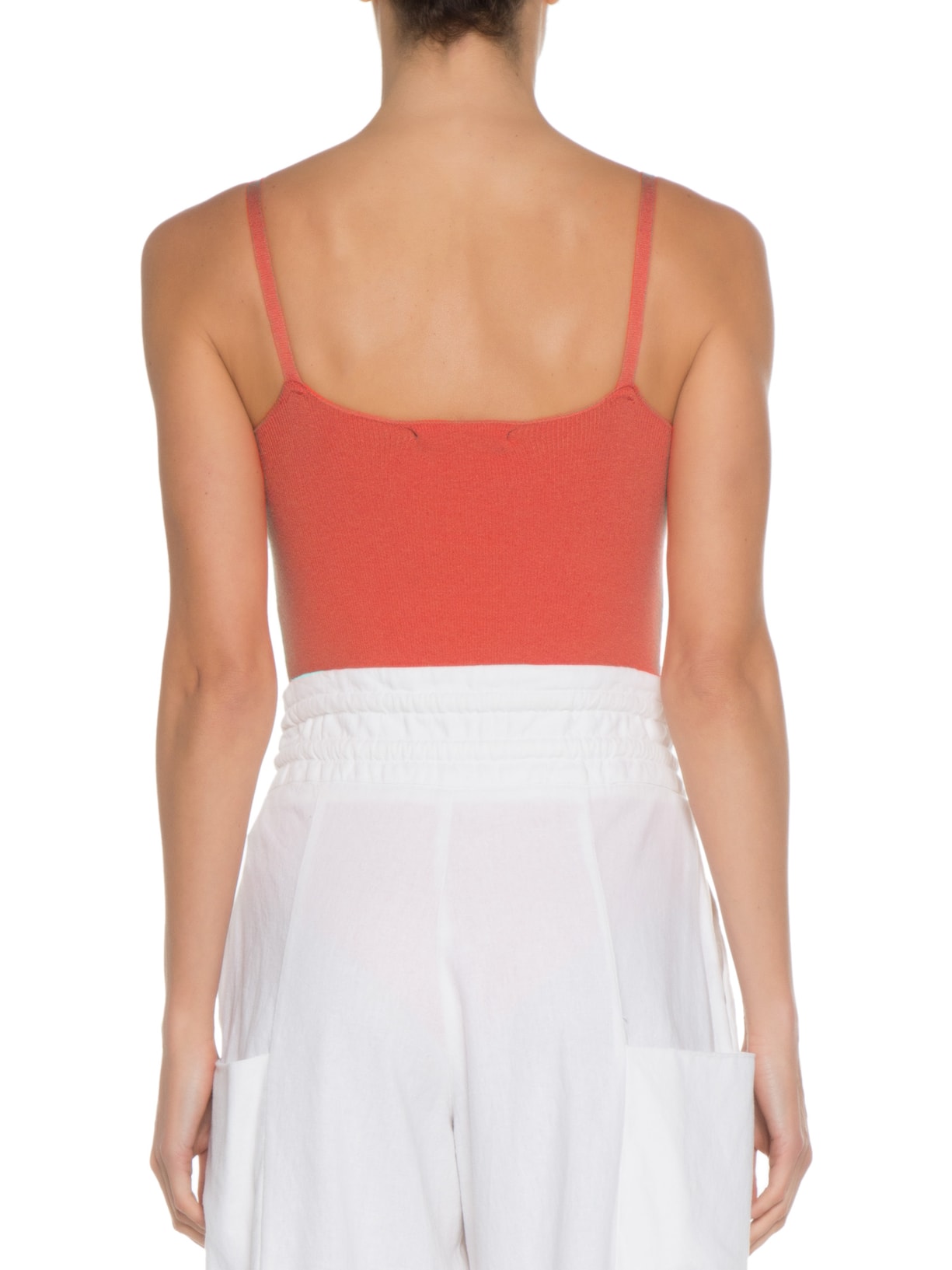 Body Tricot Recorte Bust Vermelho Dress To