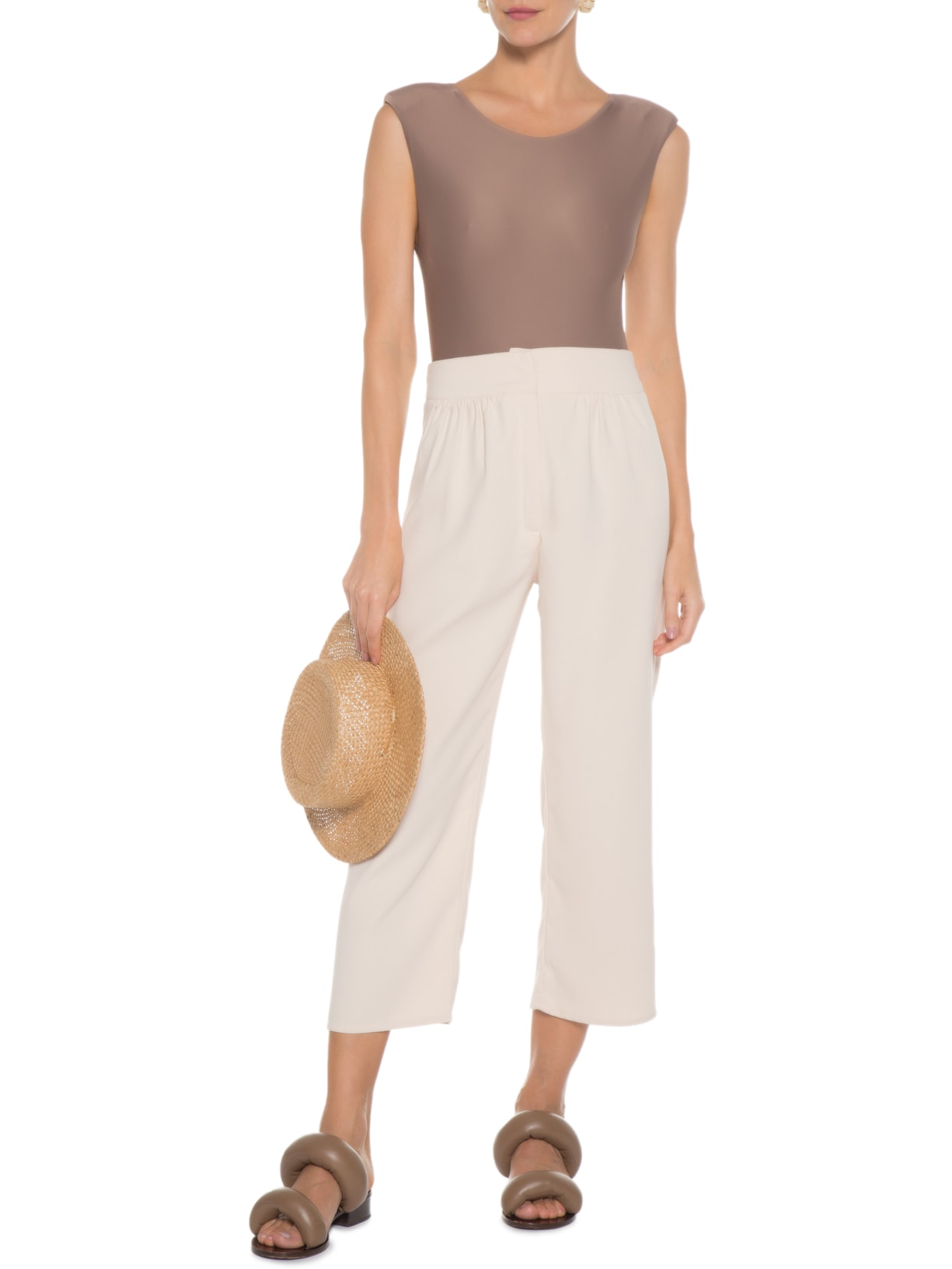 Body Vestígio Marrom Sau