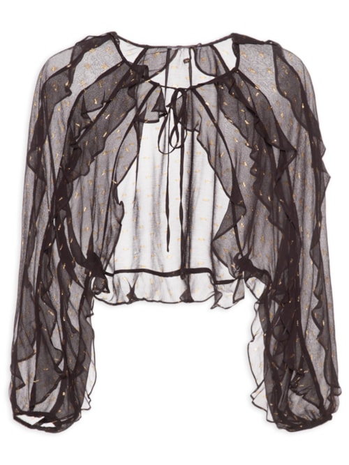 Bolero Livia - Marrom
