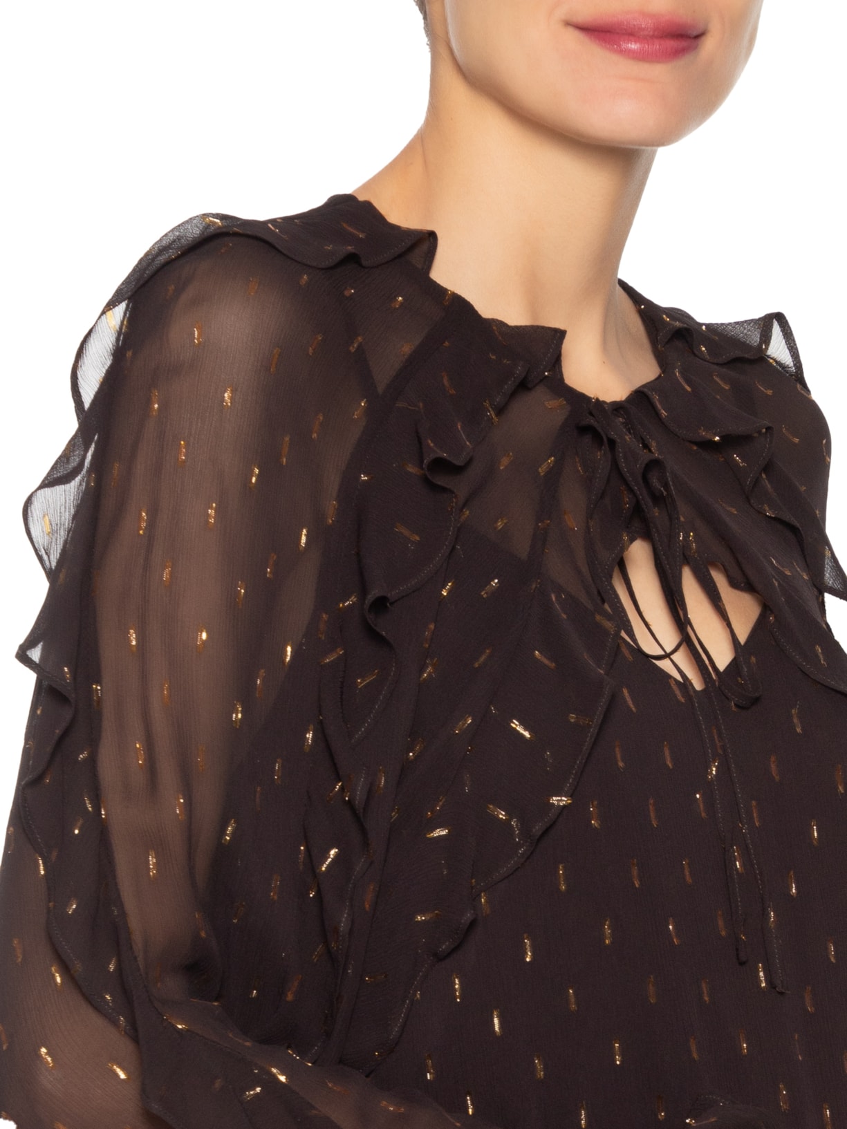 Bolero Livia Marrom Bo.bô