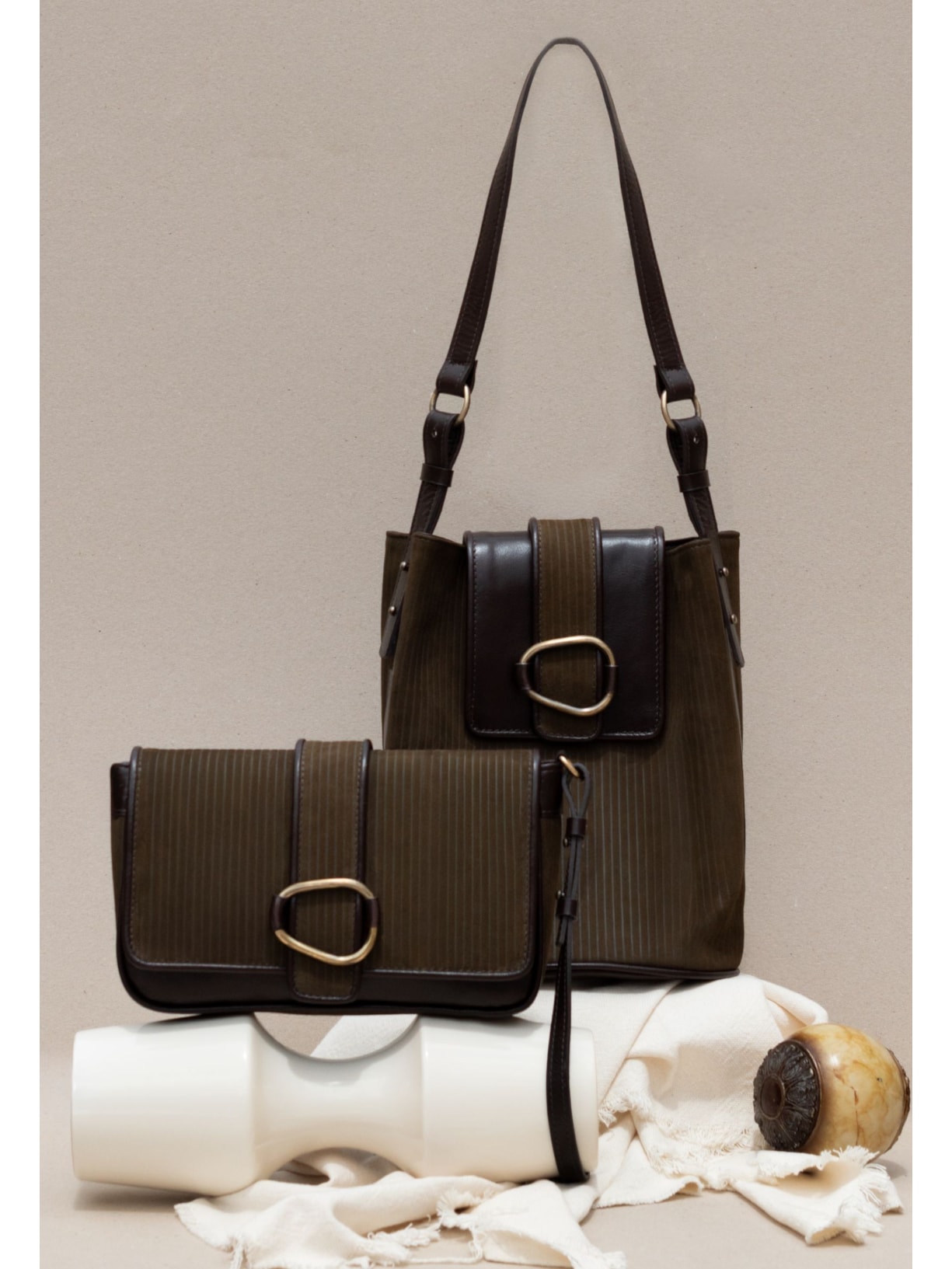 Bolsa Andaluzia Verde Escuro Cabana Crafts