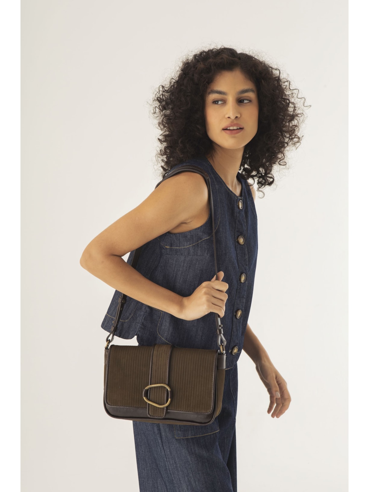 Bolsa Andaluzia Verde Escuro Cabana Crafts