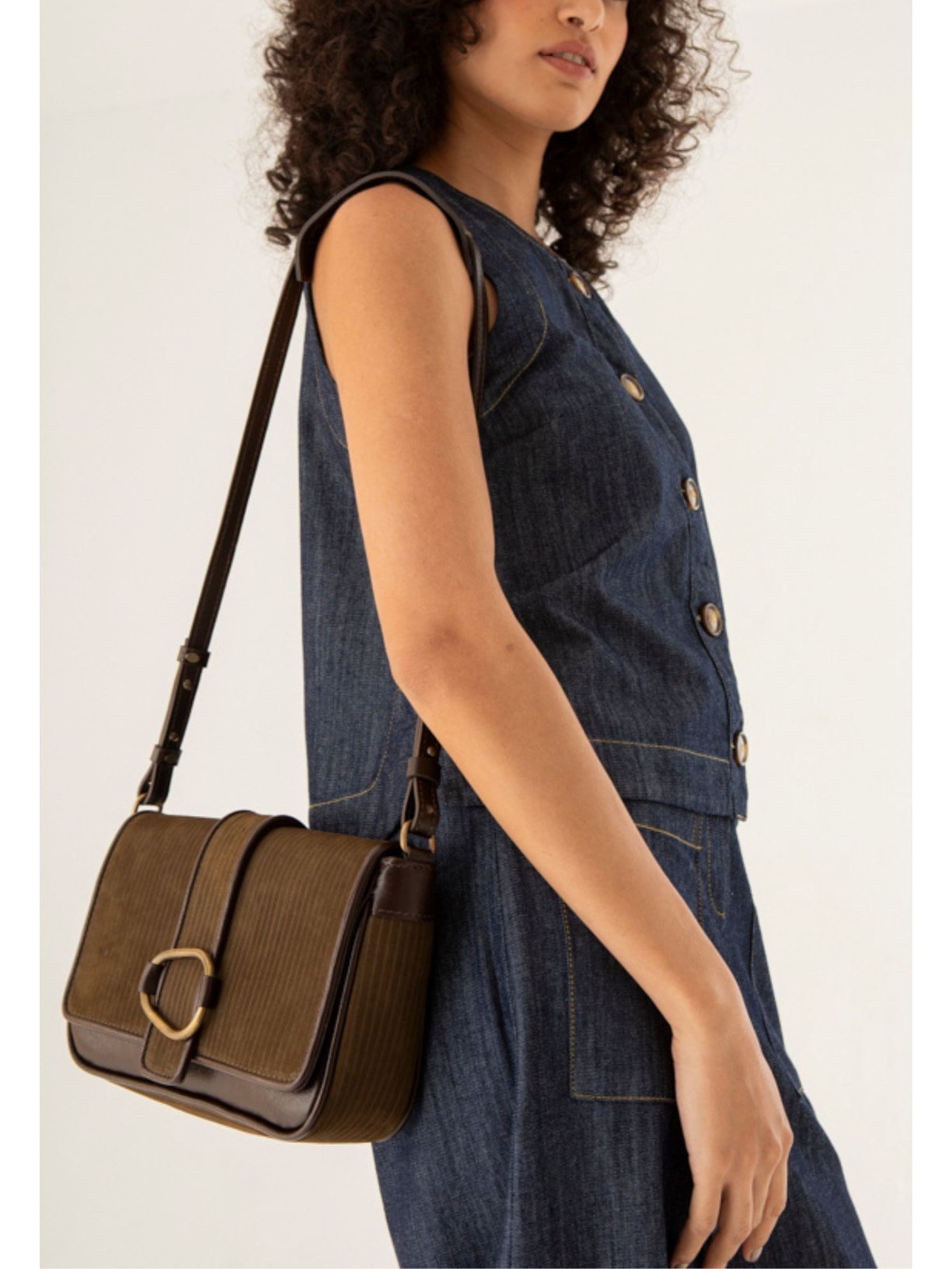 Bolsa Andaluzia Verde Escuro Cabana Crafts