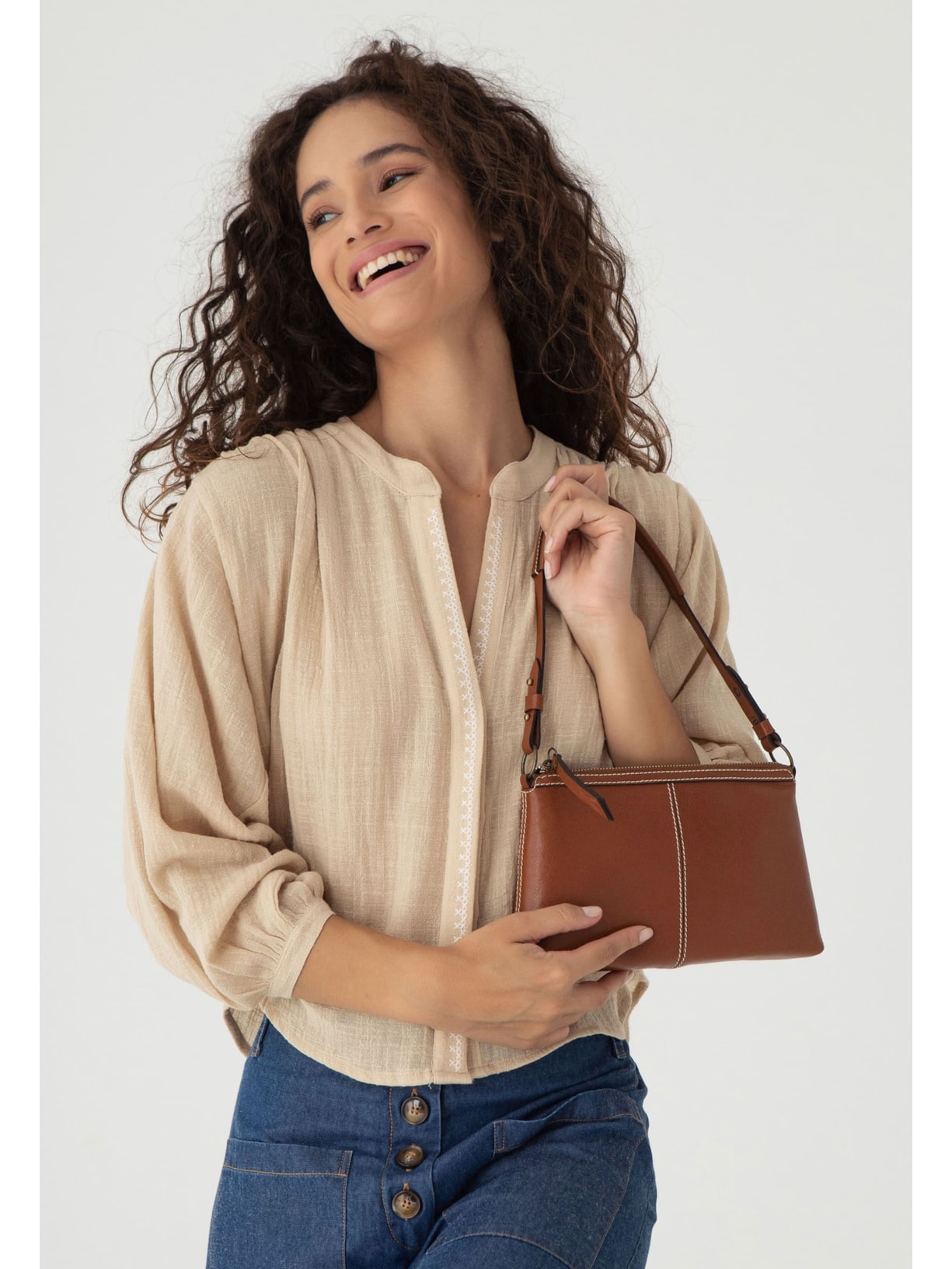 Bolsa Baguete Canárias Cabana Crafts