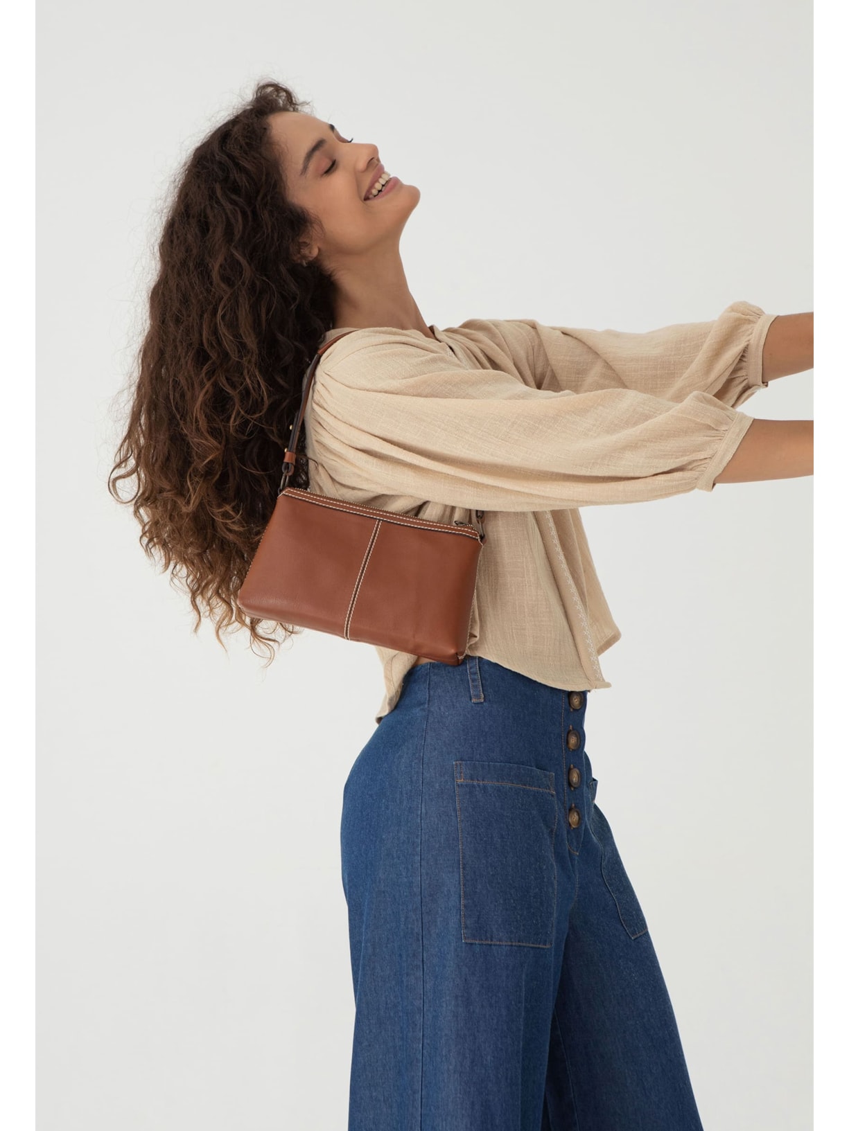 Bolsa Baguete Canárias Cabana Crafts