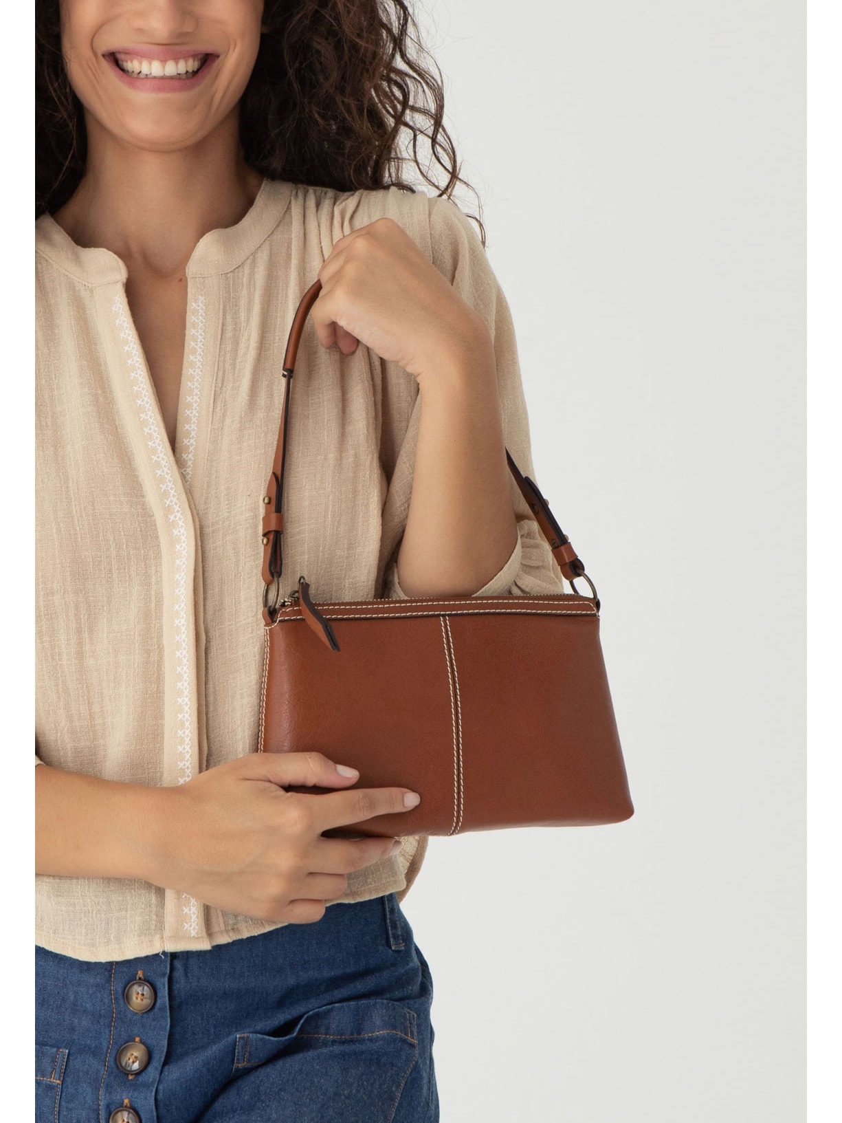 Bolsa Baguete Canárias Cabana Crafts