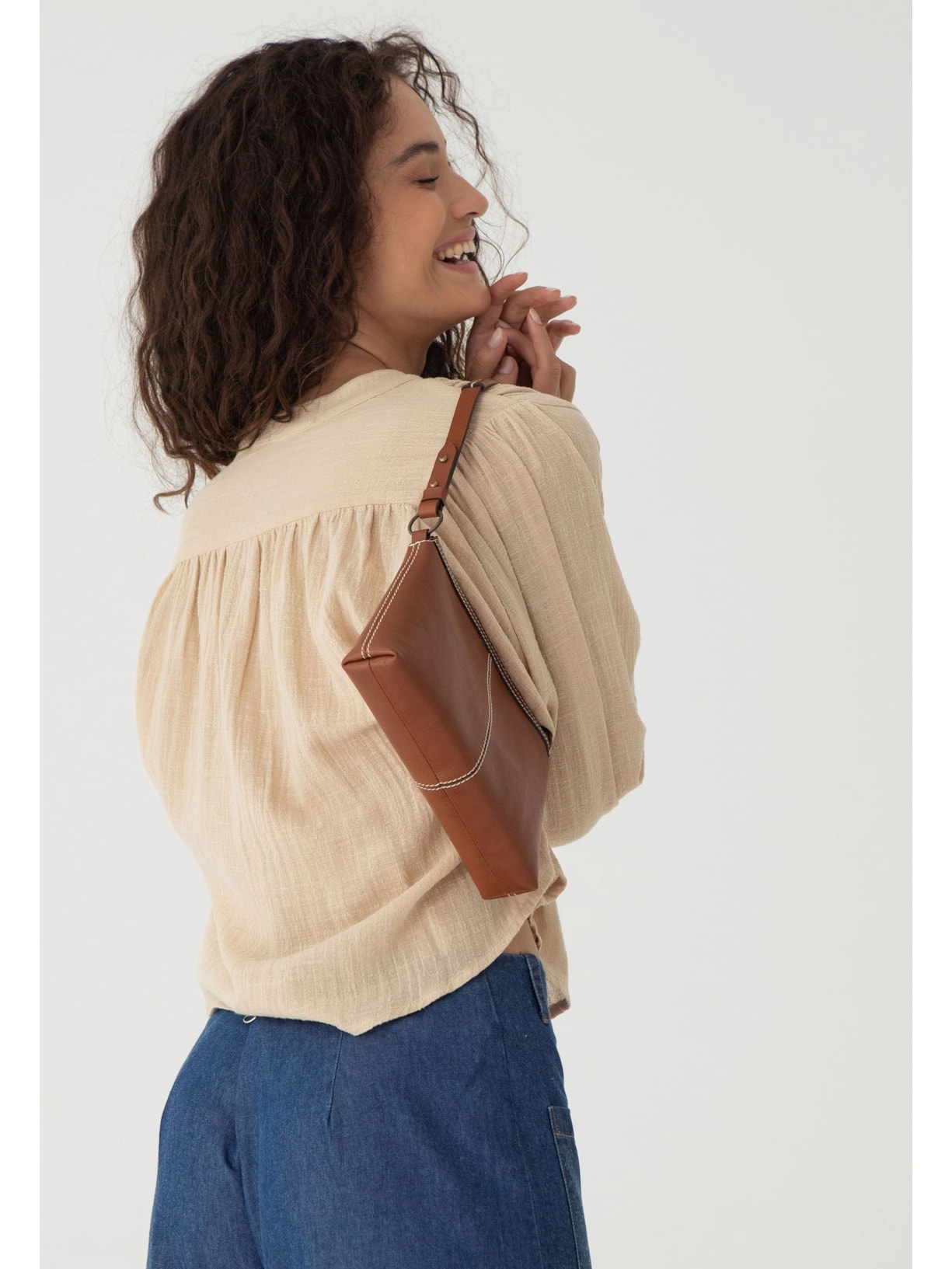 Bolsa Baguete Canárias Cabana Crafts