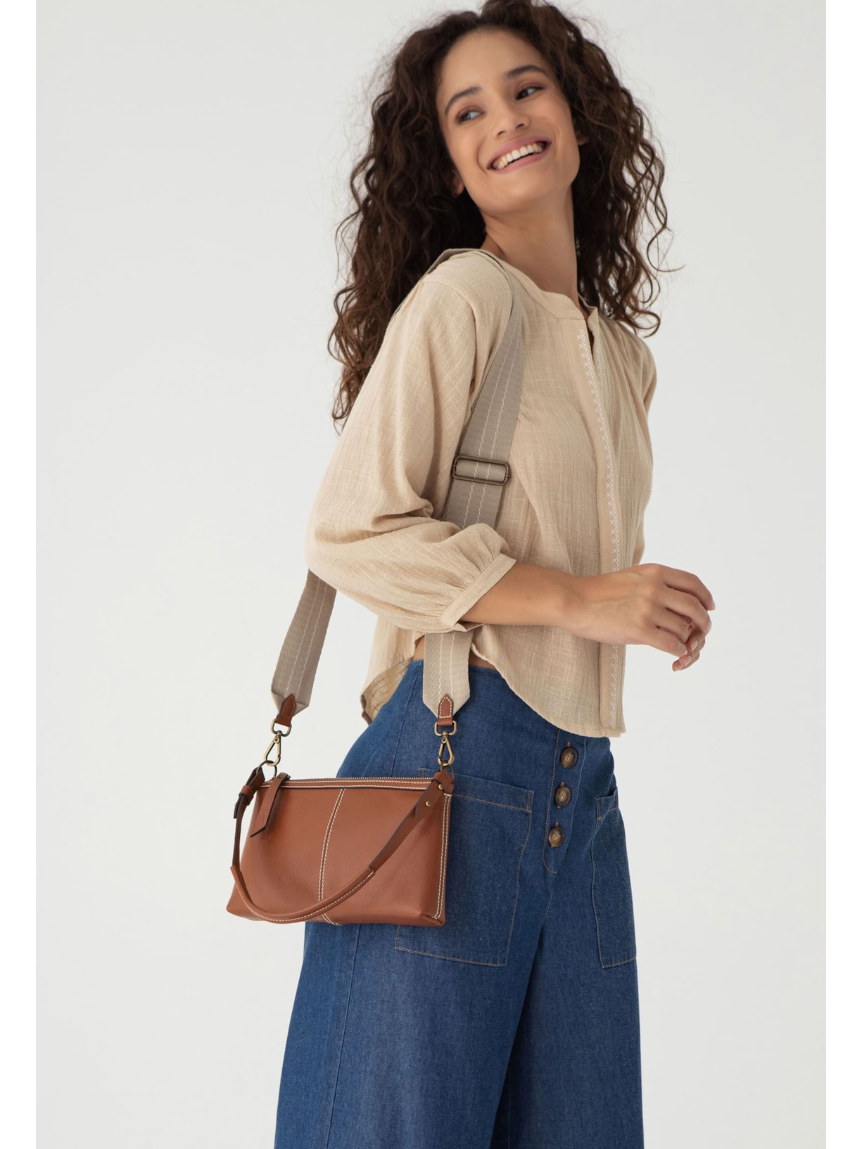 Bolsa Baguete Canárias Cabana Crafts