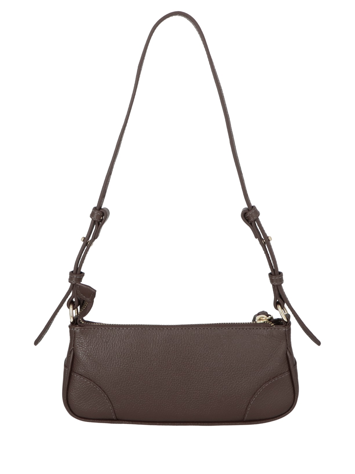 Bolsa Baguete Feminina Pequena Marrom Luiza Barcelos