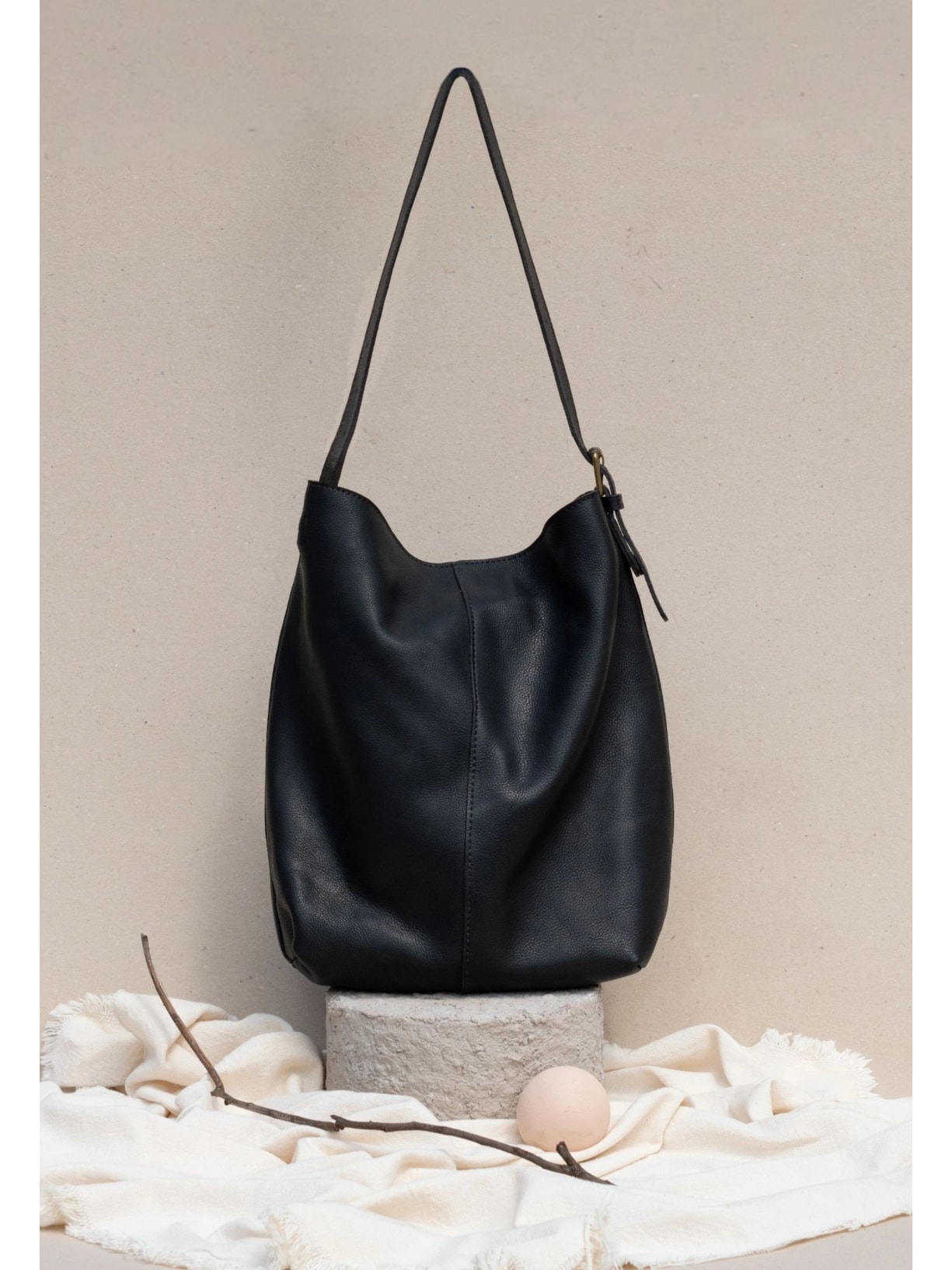 Bolsa Barcelona Preta Cabana Crafts