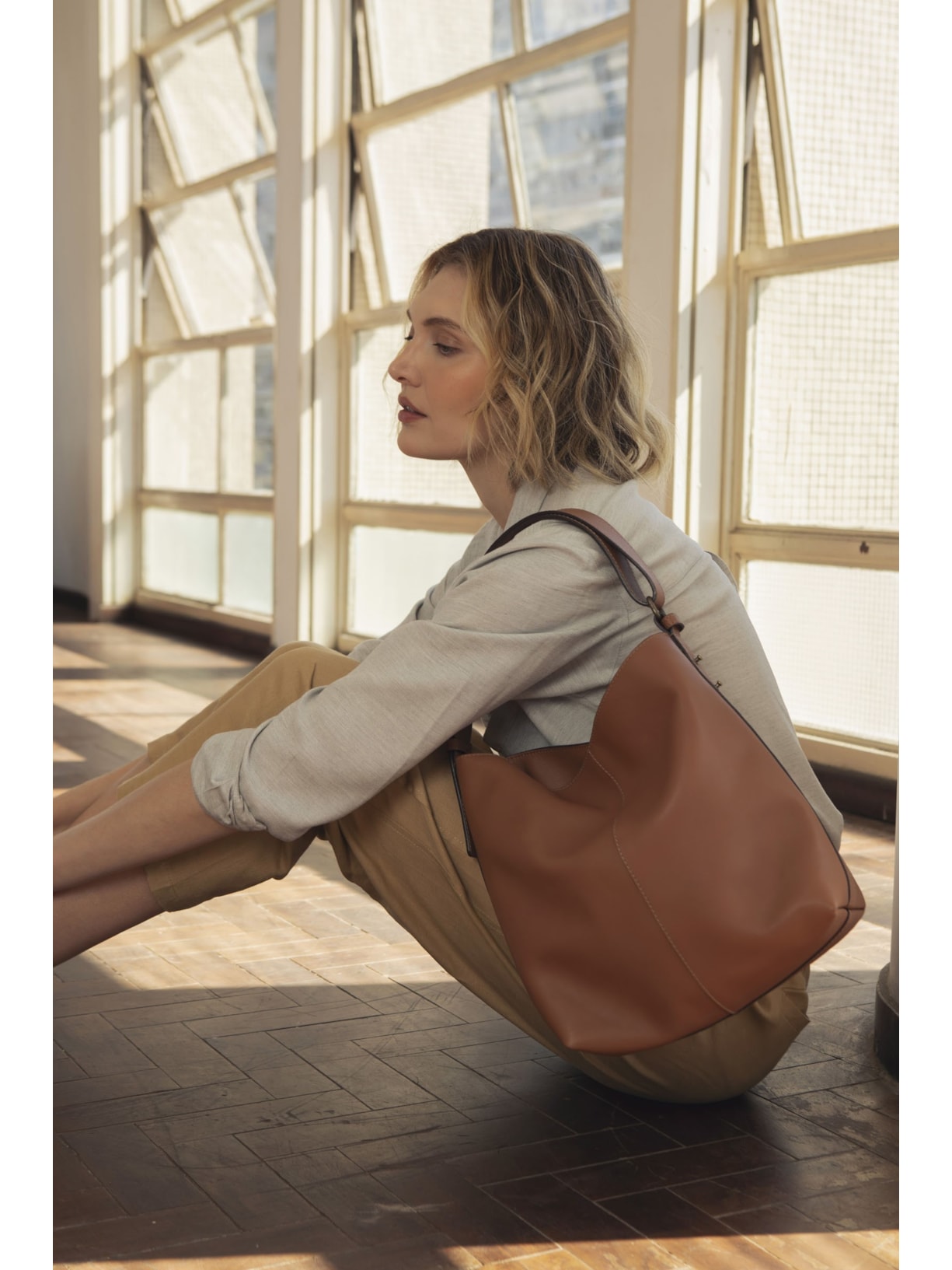 Bolsa Barceloneta Caramelo Cabana Crafts
