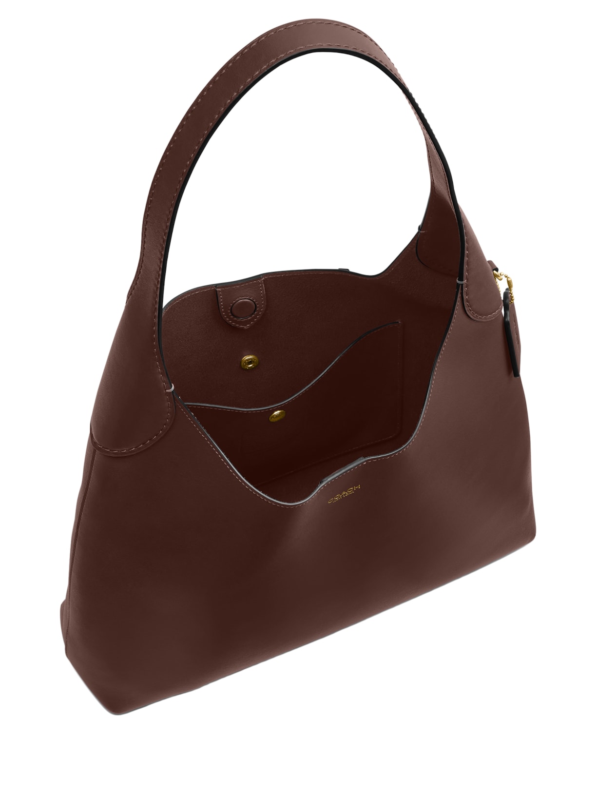 Bolsa Brooklyn Shoulder 34 Feminina Marrom Coach