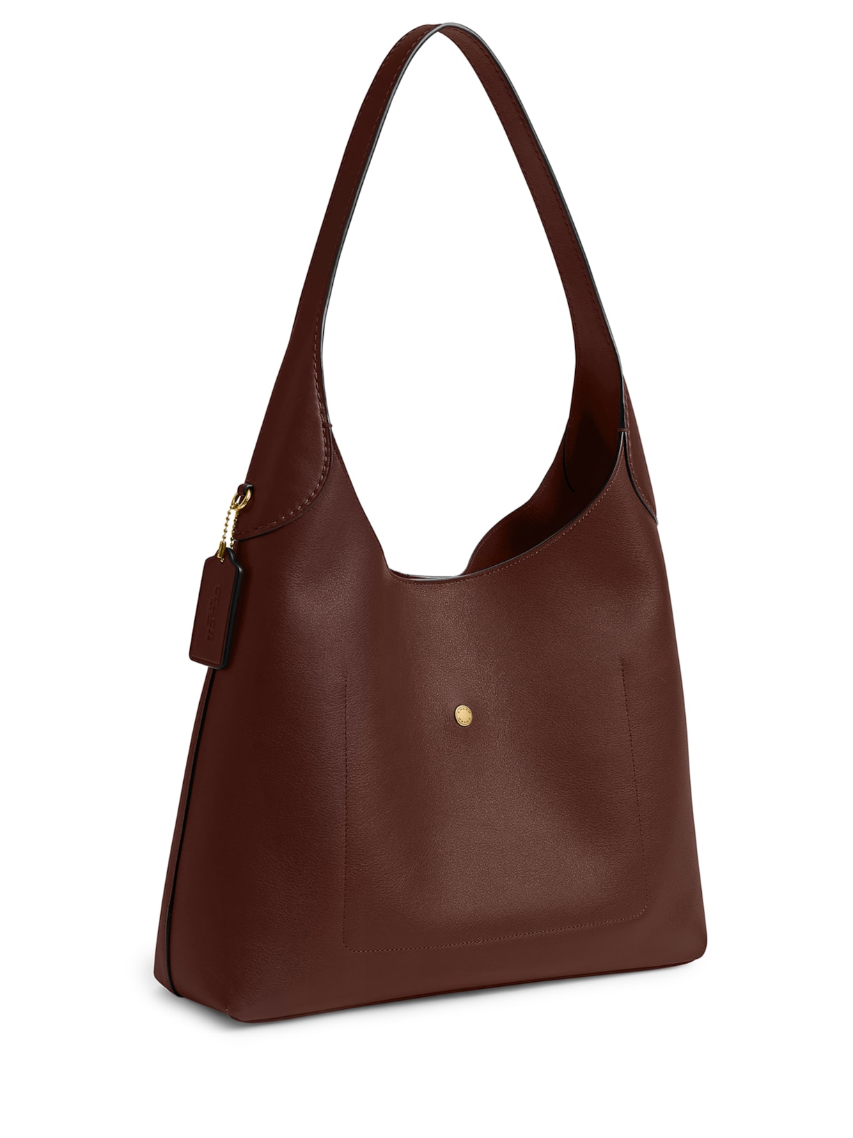 Bolsa Brooklyn Shoulder 34 Feminina Marrom Coach