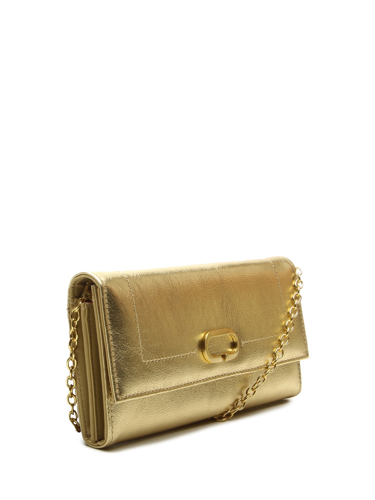 Bolsa Carteira Feminina Diana Dourado Vicenza